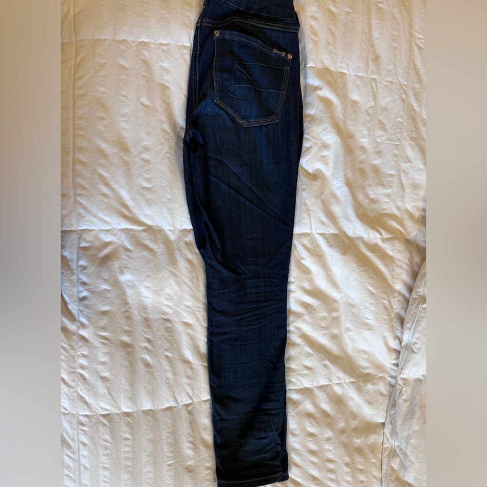 Skinny, Tummy Less, Dark blue women’s jeans. Size 12